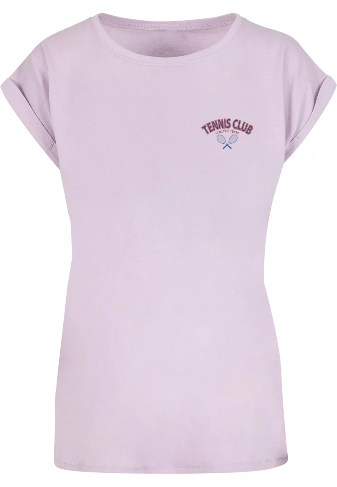 Merchcode T-Shirt "Merchcode Damen Ladies College Club Extended Shoulder Te günstig online kaufen