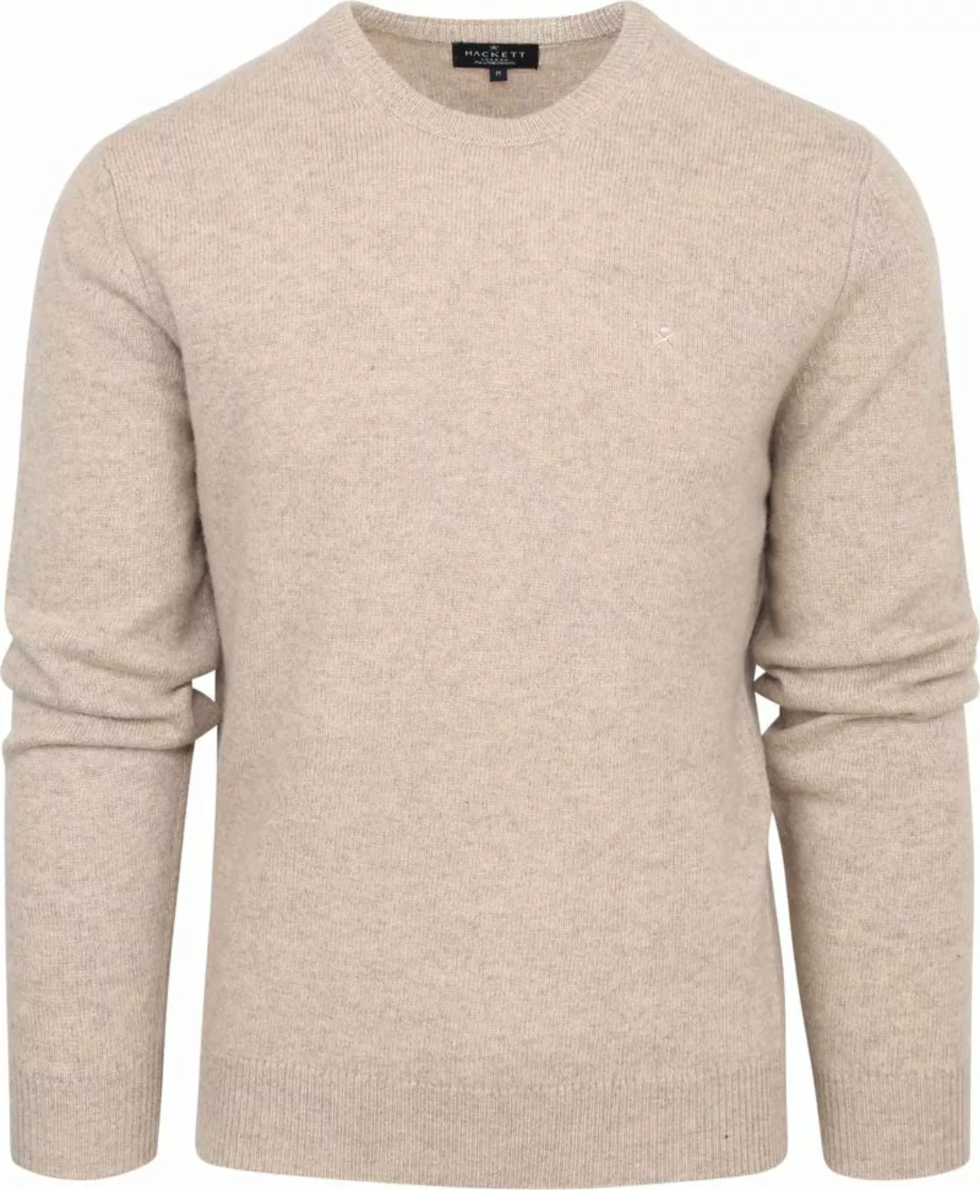 Hackett Lammwoll Pullover Beige - Größe XL günstig online kaufen