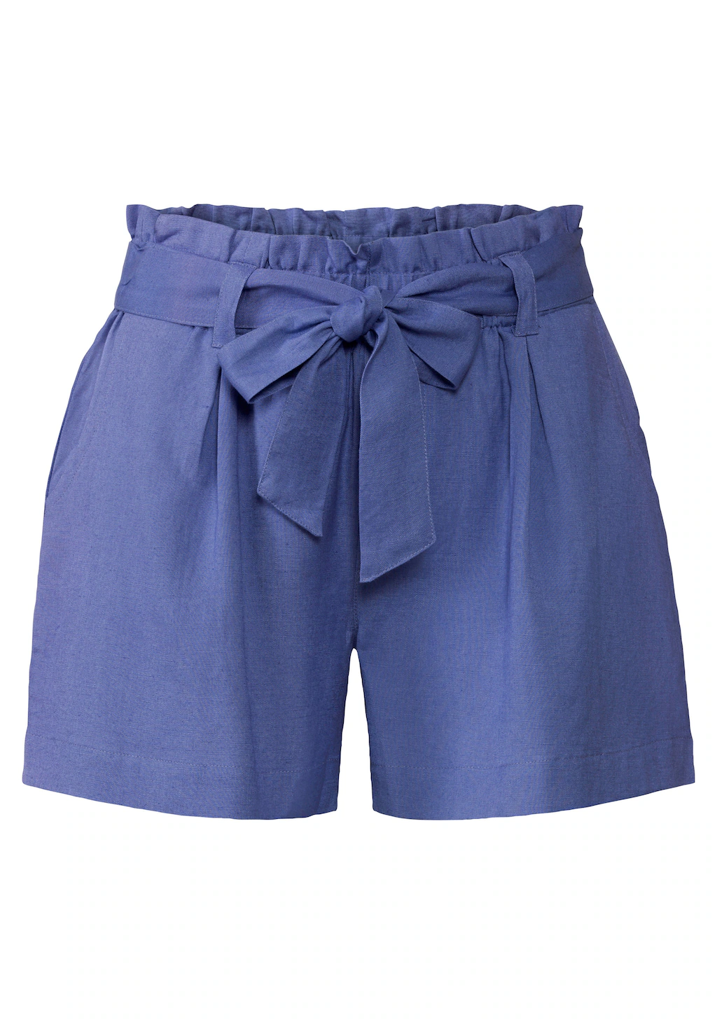 LASCANA Shorts (mit Bindegürtel) im Paperbag-Stil aus Leinenmix günstig online kaufen
