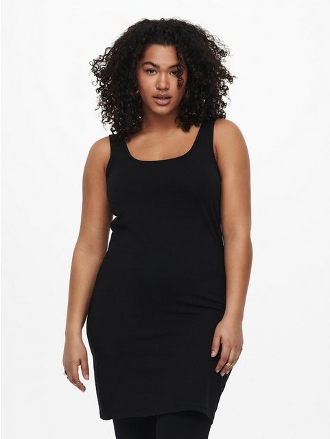 ONLY CARMAKOMA Shirtkleid Plus Size Kleid Long Basic Tanktop Dress Kleid CA günstig online kaufen