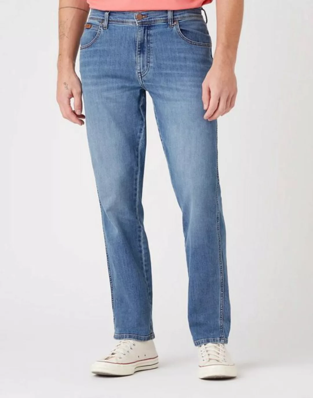 Wrangler 5-Pocket-Jeans WRANGLER TEXAS dusky cloud W121YJ38R günstig online kaufen