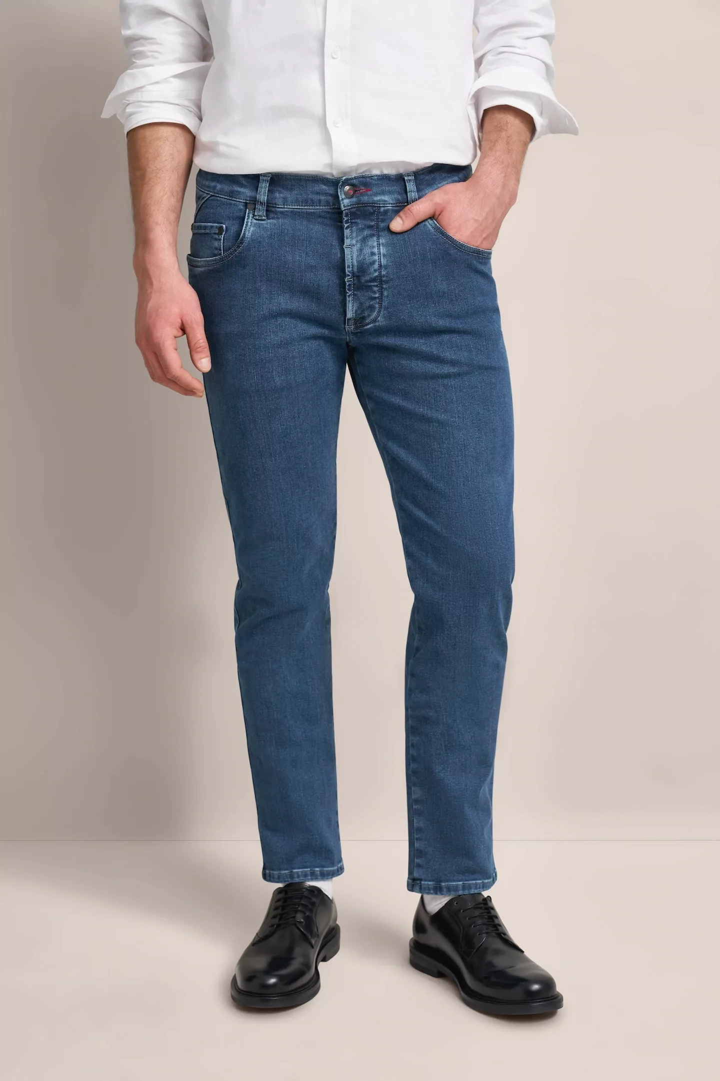 bugatti 5-Pocket-Jeans 3278D-96635 Flexcity-Ausstattung Baumwoll-Elasthan-M günstig online kaufen