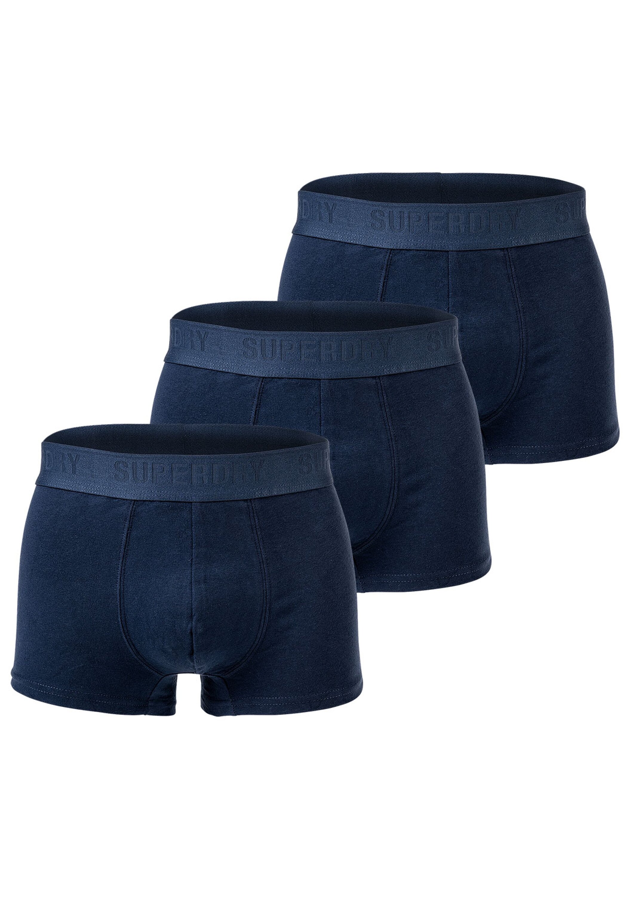 Superdry 3-er Set Trunks Blau günstig online kaufen