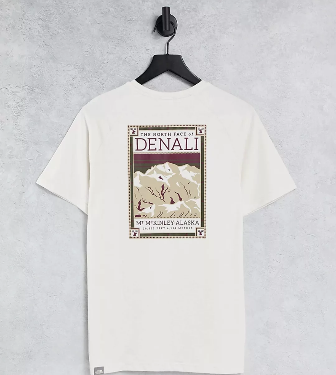 The North Face – Faces – T-Shirt in Creme, exklusiv bei ASOS-Weiß günstig online kaufen