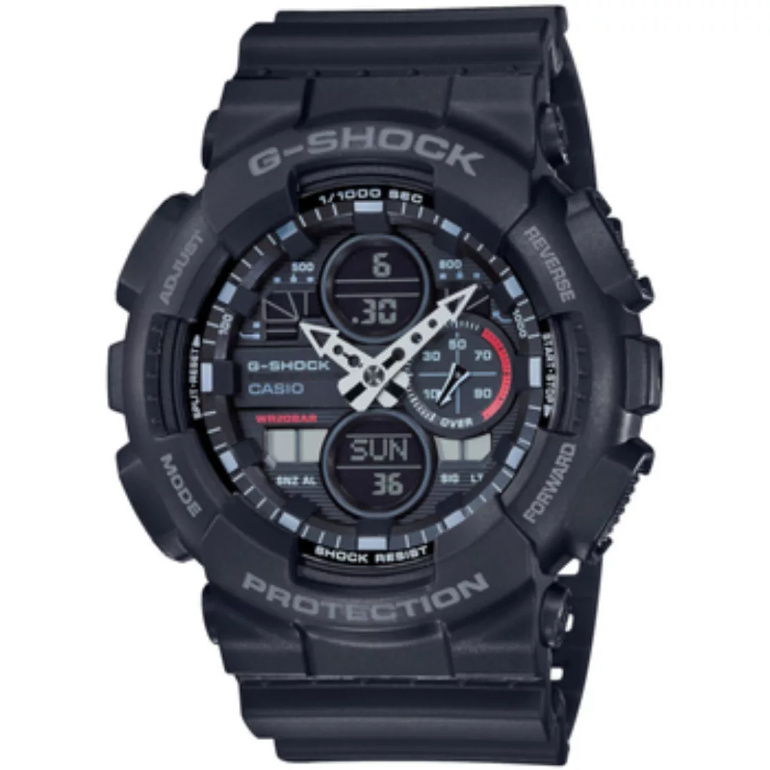 CASIO G-SHOCK Chronograph GA-140-1A1ER, Quarzuhr,Armbanduhr,Herrenuhr,digit günstig online kaufen