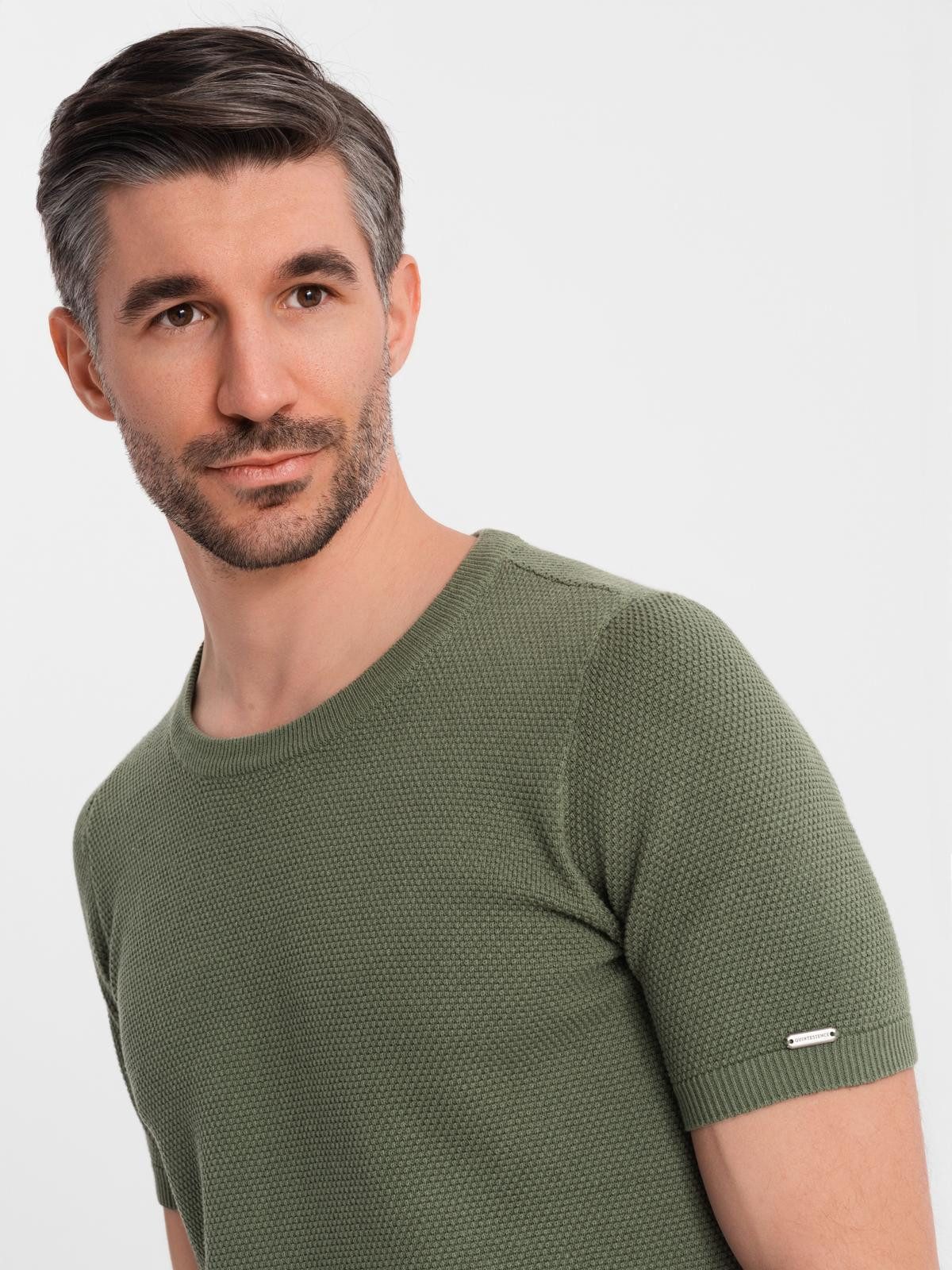 OMBRE T-Shirt Strick-T-Shirt mit zarter, feiner günstig online kaufen