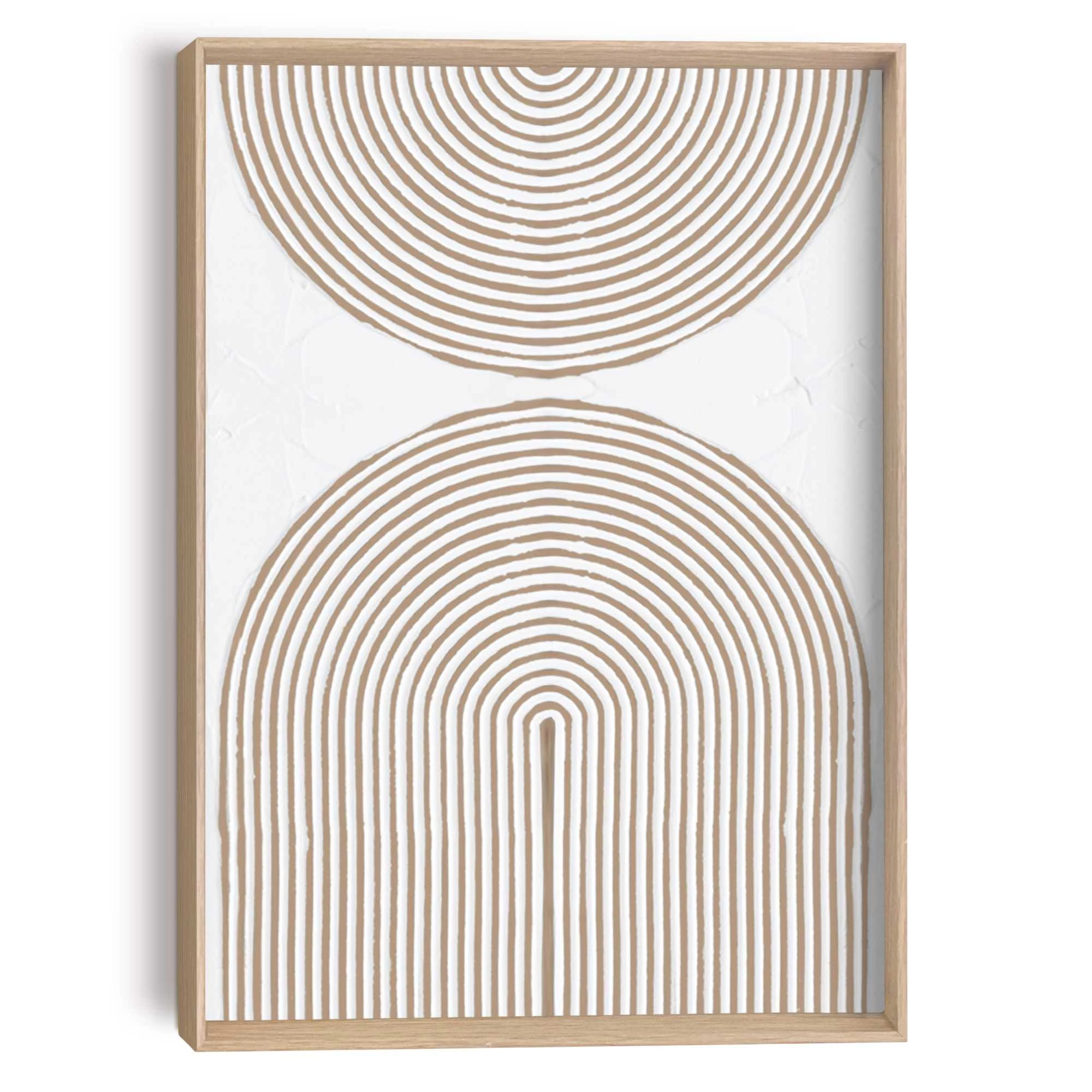 Reinders Wandbild "Reliefbögen", Wohnzimmer - Beige - MDF - Abstrakt - 30x4 günstig online kaufen