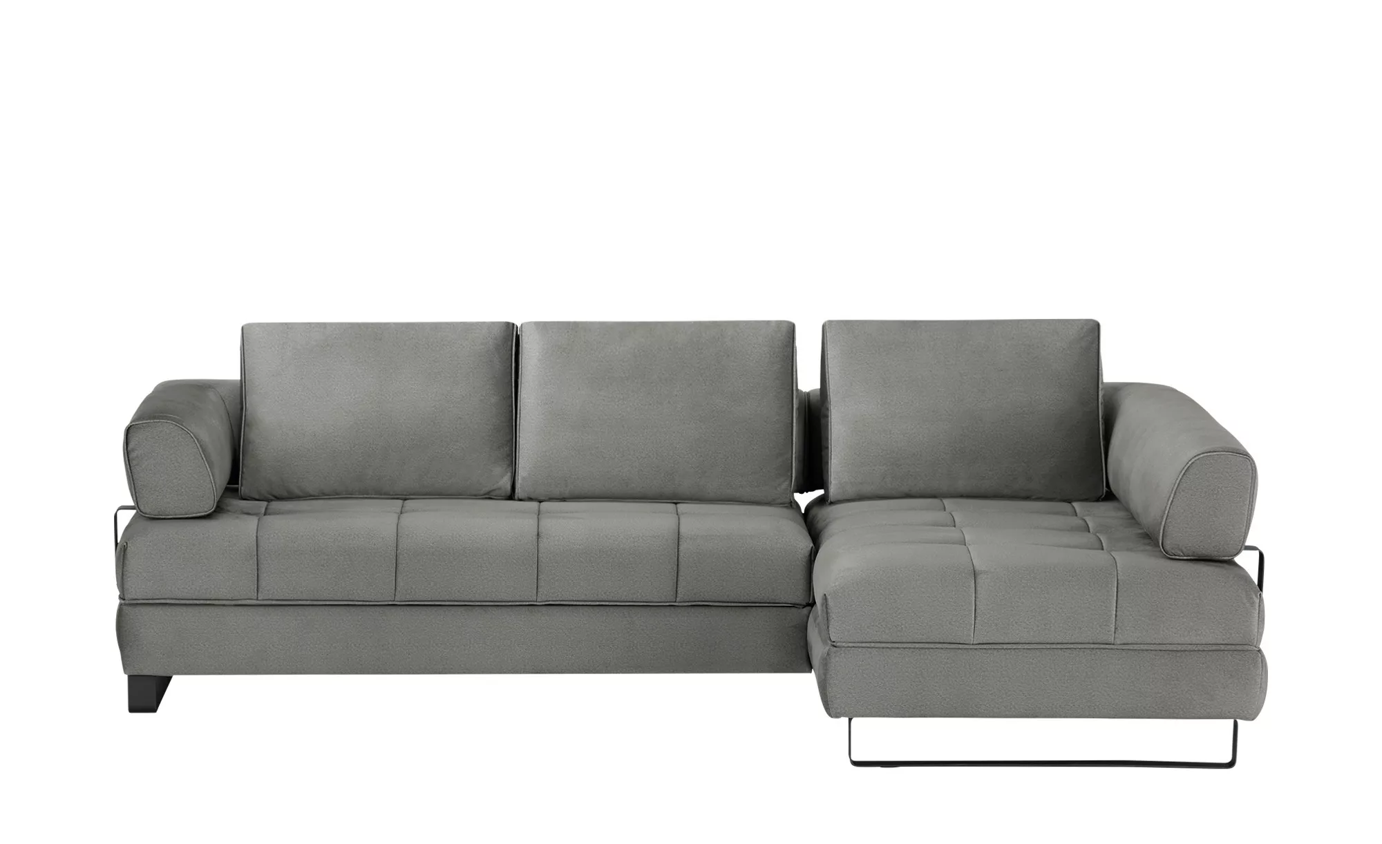 Ecksofa   Havana ¦ grau ¦ Maße (cm): B: 272 H: 89 T: 173 Polstermöbel > Sof günstig online kaufen