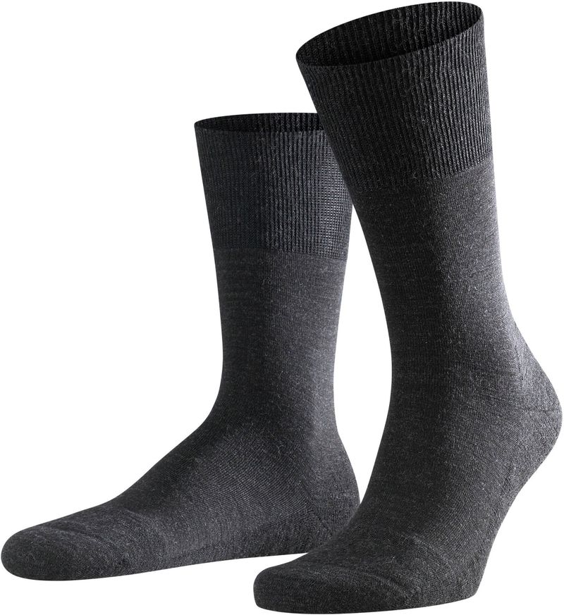 FALKE Airport PLUS Sockken Antra / Asphalt 3080 - Größe 41-42 günstig online kaufen