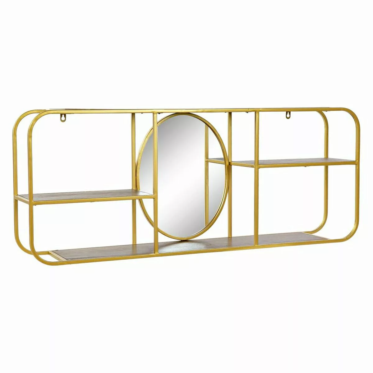 Wandspiegel Dkd Home Decor Spiegel Golden Metall Holz Braun (100 X 18 X 40 günstig online kaufen