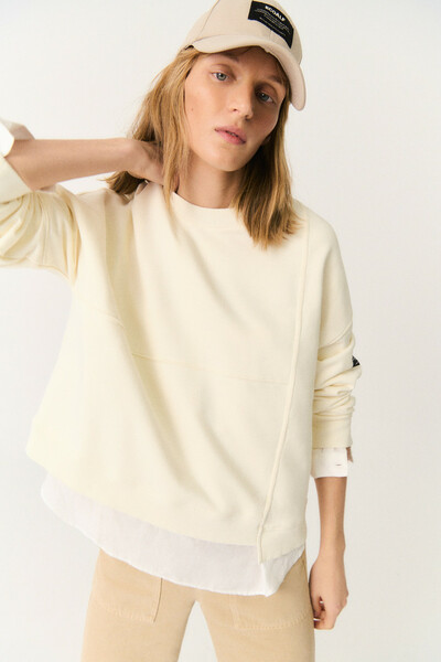 Sweatshirt - Anemona - Mit Recycelter Bio-baumwolle günstig online kaufen