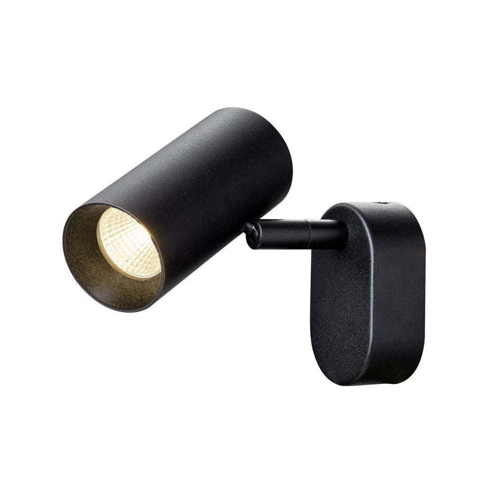 LED Led Wand- und Deckenleuchte Noblo in Schwarz 8W 450Lm günstig online kaufen