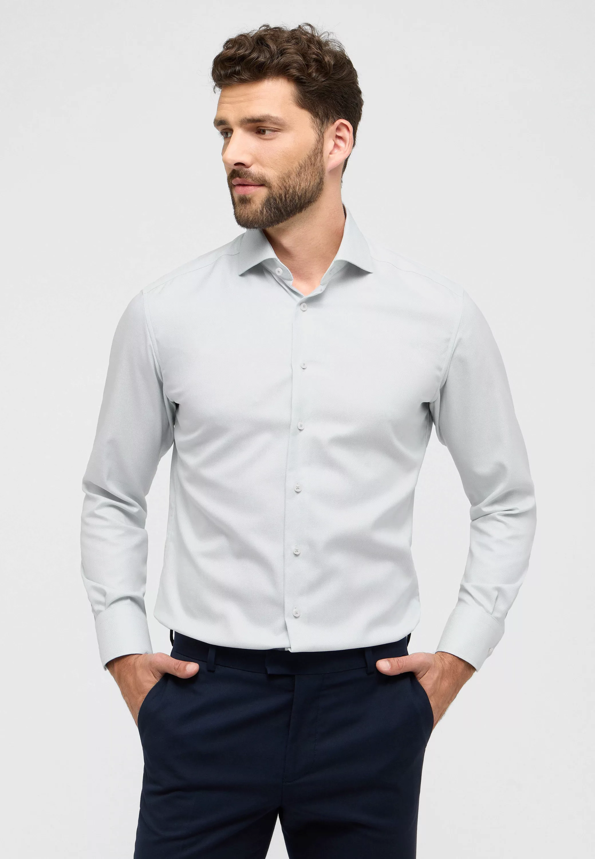 Eterna Langarmhemd "MODERN FIT", NON IRON (bügelfrei) günstig online kaufen