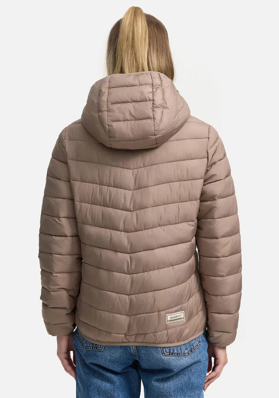 Marikoo Winterjacke "Pack mich ein", Mit Kapuze und Beutel zum Verstauen de günstig online kaufen