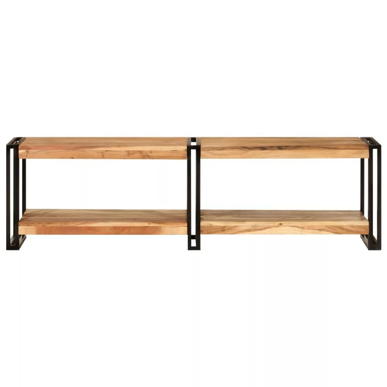 VidaXL TV-Schrank 140x30x40 cm Massivholz Akazie günstig online kaufen