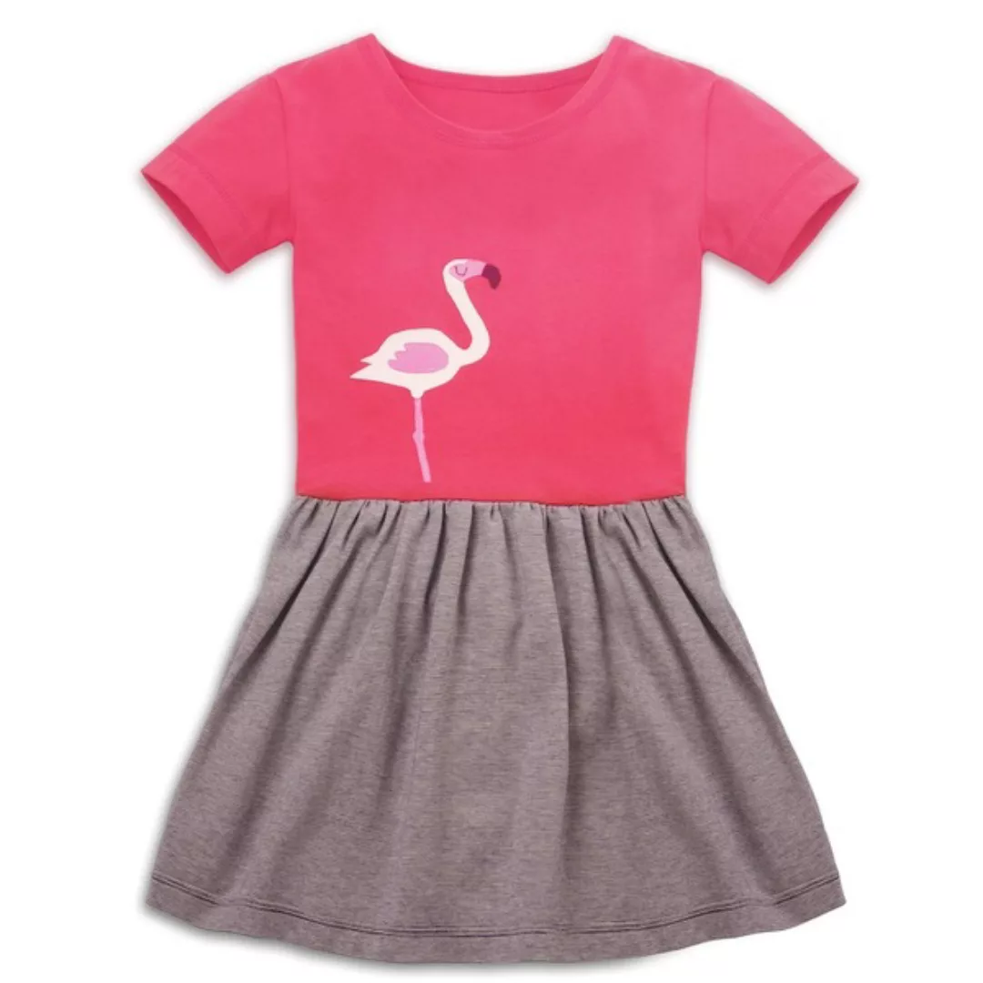 Sommerkleid Mit Flamingo-applikation Für Mädchen günstig online kaufen