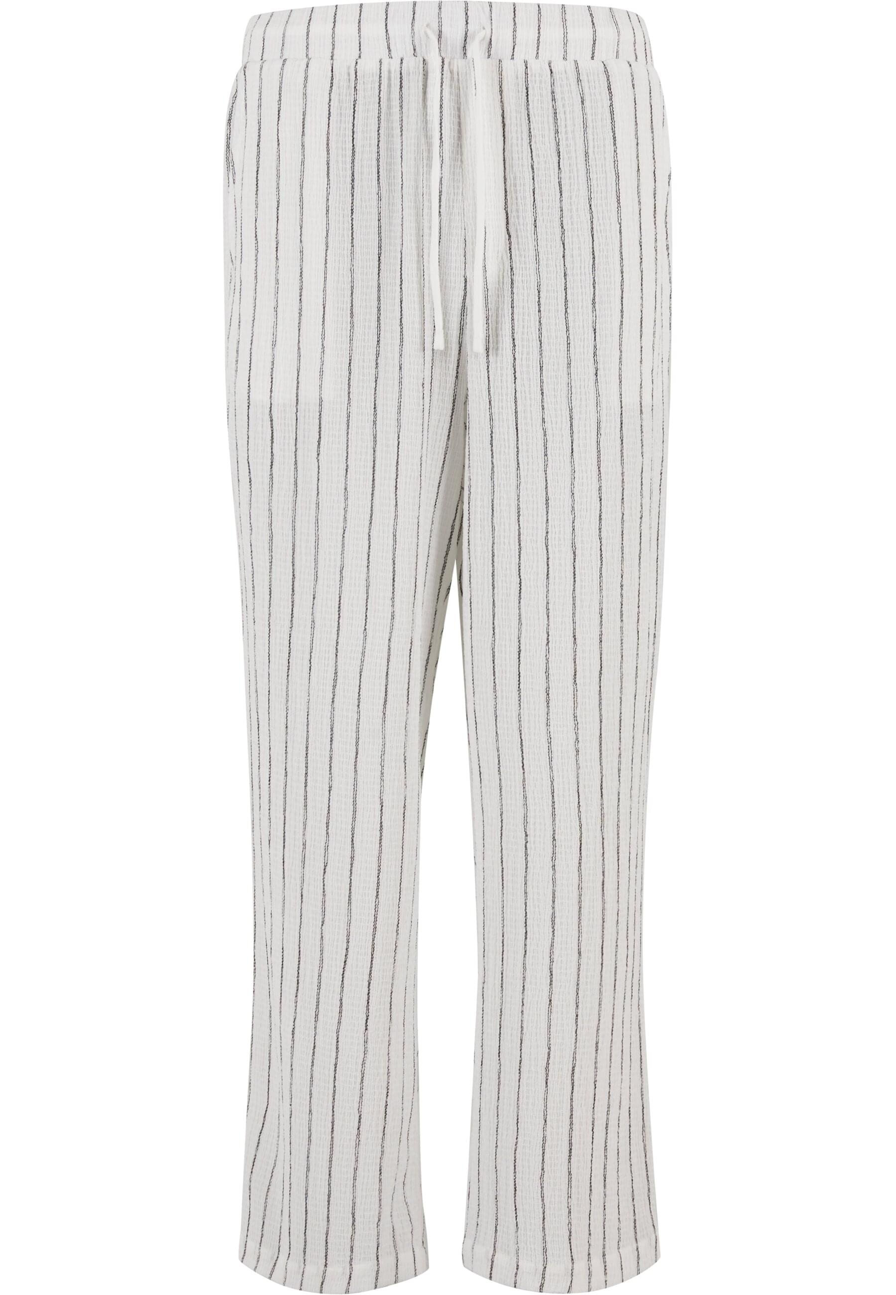 URBAN CLASSICS Stoffhose "Urban Classics Striped Crinkle Resort Pants", (1 günstig online kaufen
