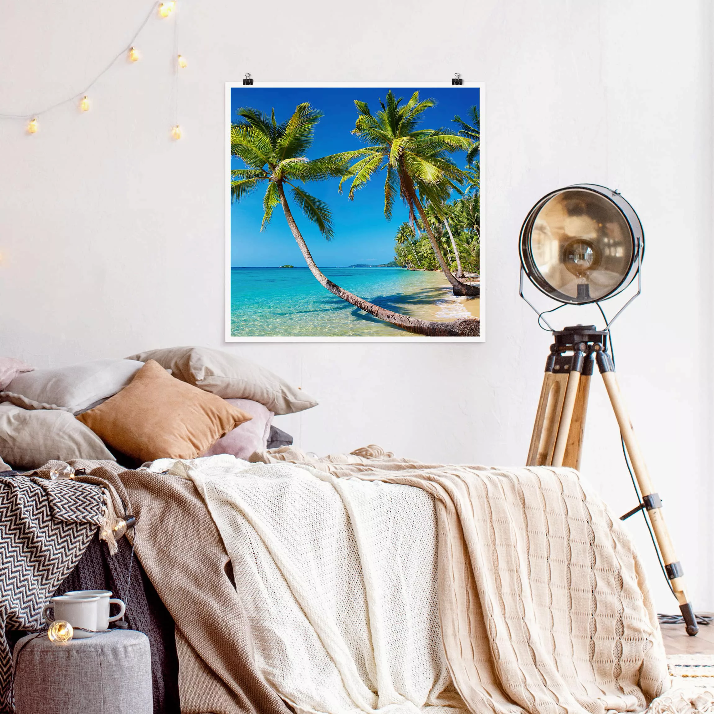 Poster Strand - Quadrat Beach of Thailand günstig online kaufen