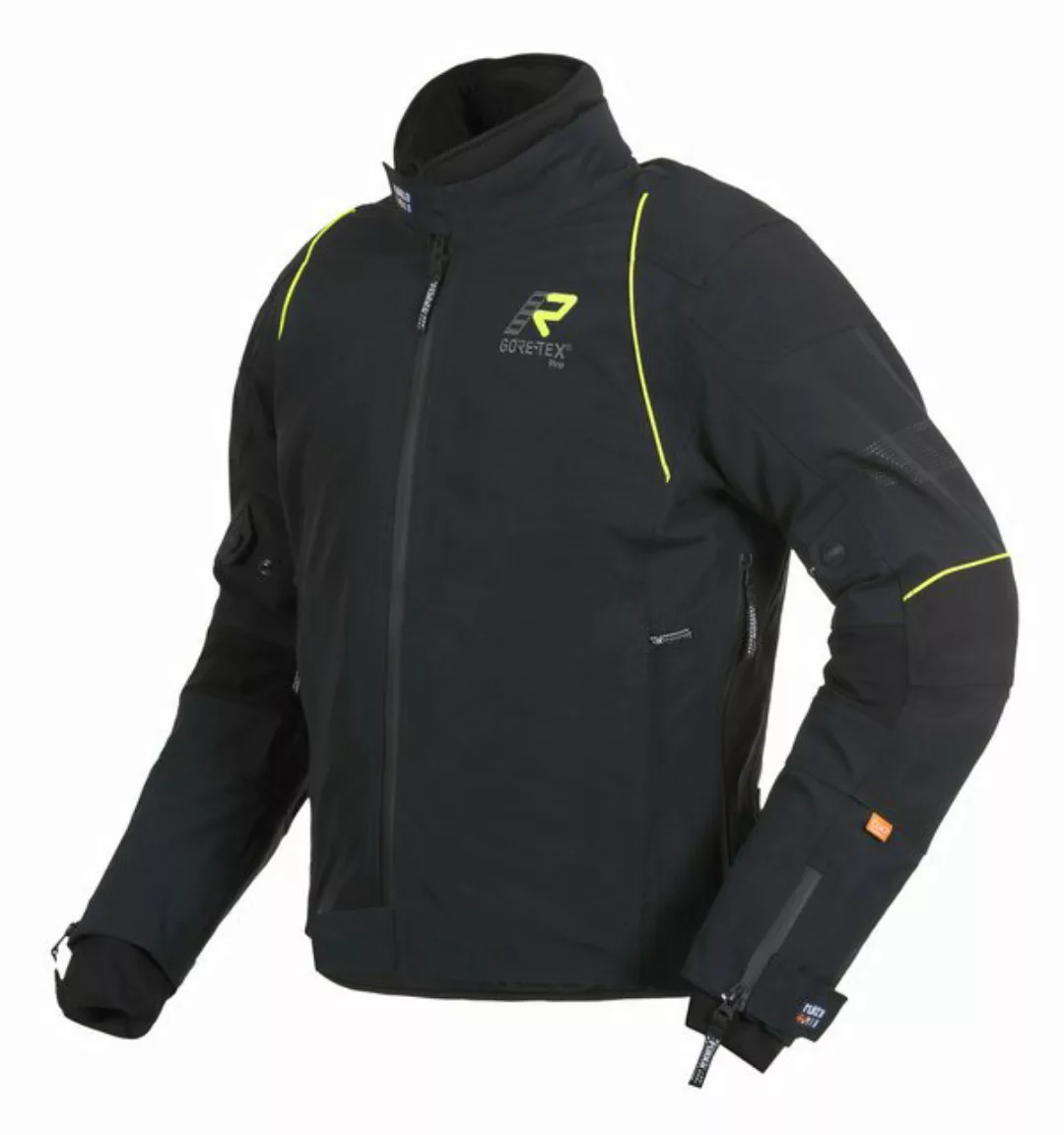 Rukka Motorradjacke Rukka Jacke Herren Armarone schwarz/gelb 62 / 5XL günstig online kaufen