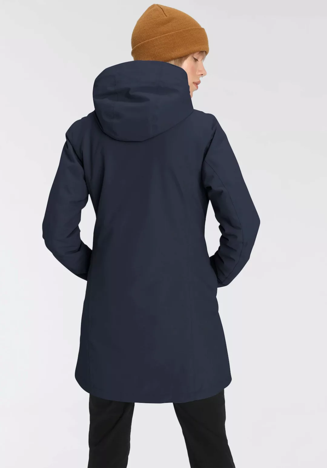 Jack Wolfskin Parka "KIOLA", mit Kapuze, Winddicht & Wasserabweisend & Atmu günstig online kaufen