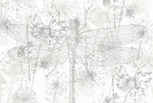 Architects Paper Fototapete »Atelier 47 Dragon Fly 2«, floral, Vlies, Wand, günstig online kaufen