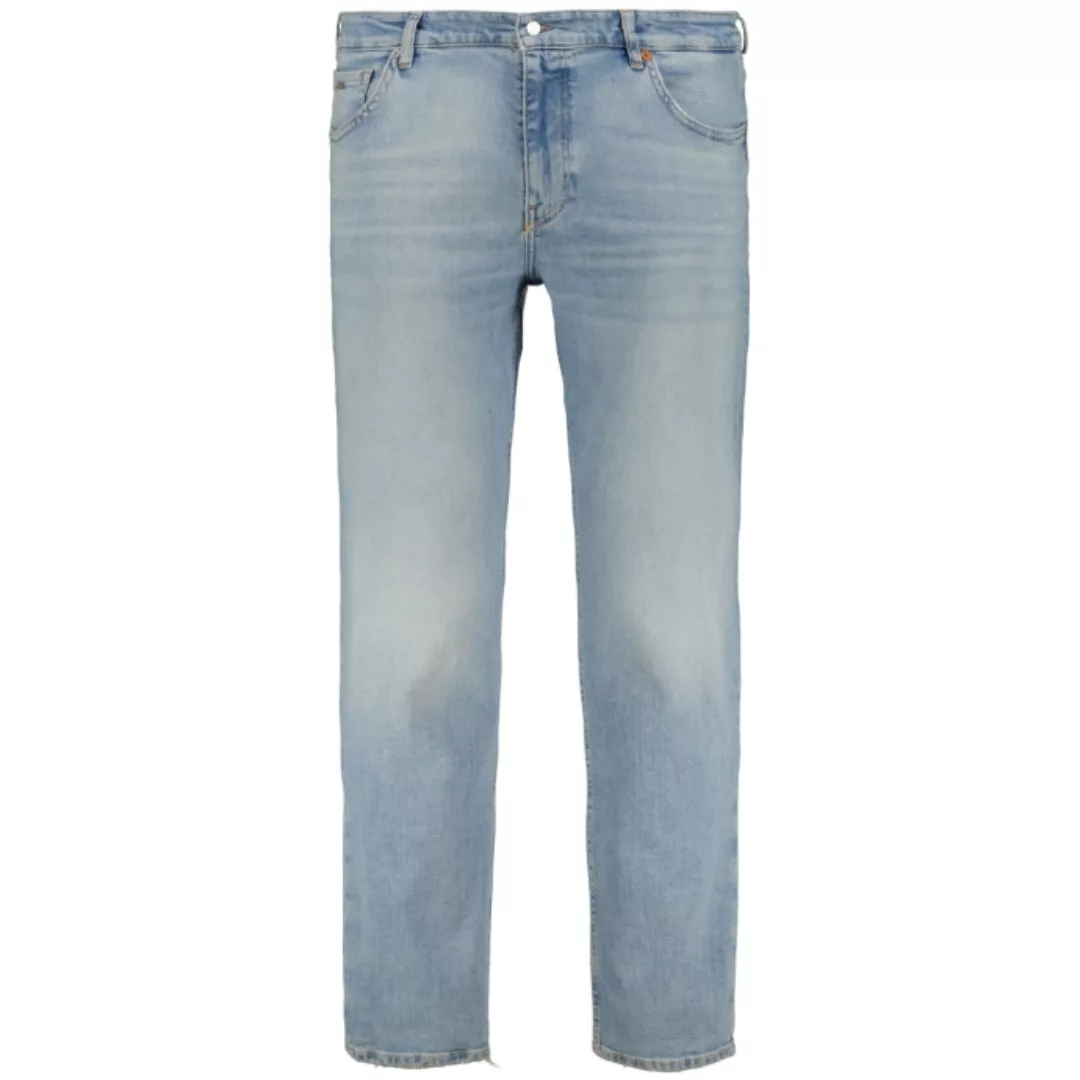 BOSS Stretch-Jeans mit Used-Waschung günstig online kaufen