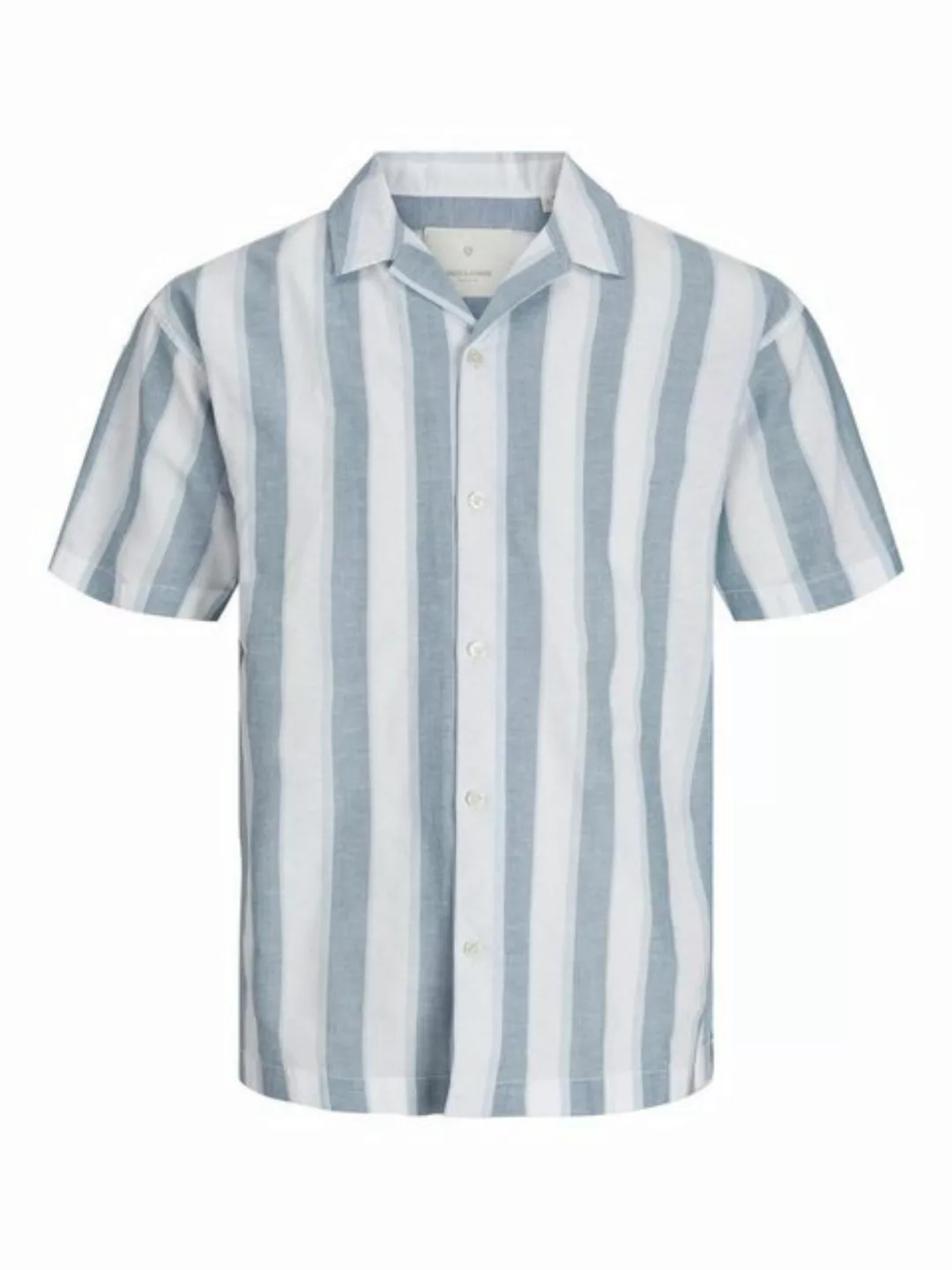 Jack & Jones Blusenshirt JPRCCSUMMER STRIPE RESORT SHIRT S/S günstig online kaufen