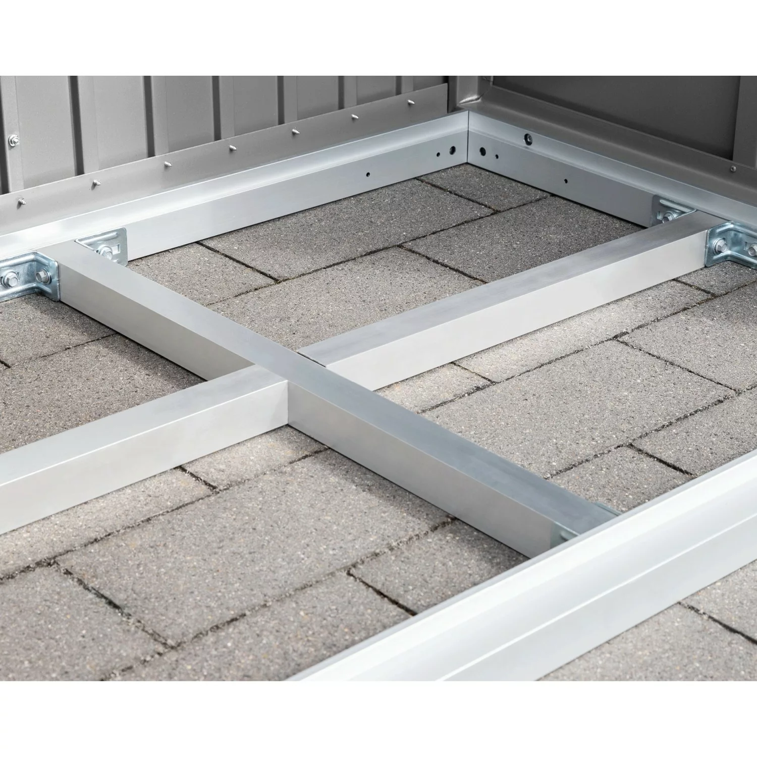 EcoStar Unterkonstruktion Fußboden für EcoStar Kaminholzregale Typ 2 Alumin günstig online kaufen
