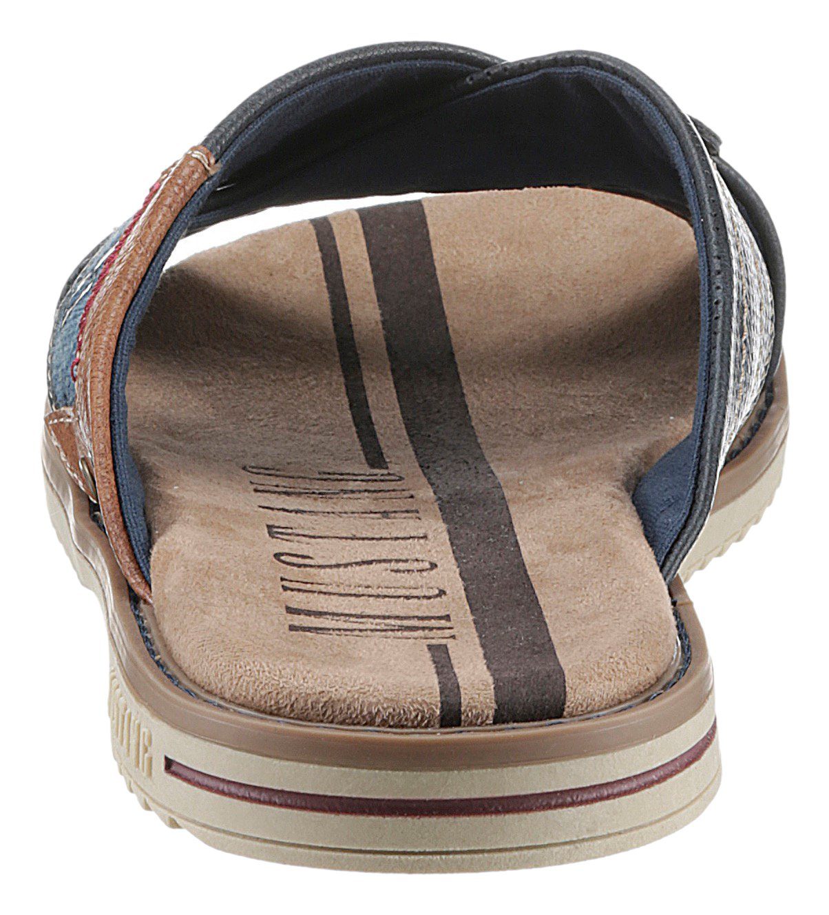 Mustang Shoes Pantolette, Sommerschuh, Schlappen, Poolslides, günstig online kaufen
