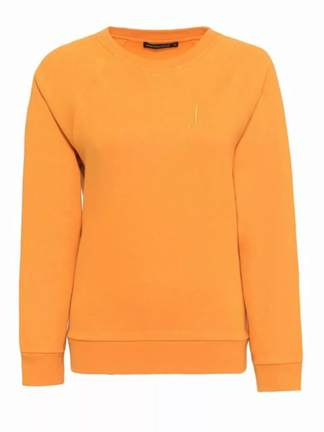 Freshlions Kurzweste Freshlions Sweatshirt F Embroidery orange S günstig online kaufen