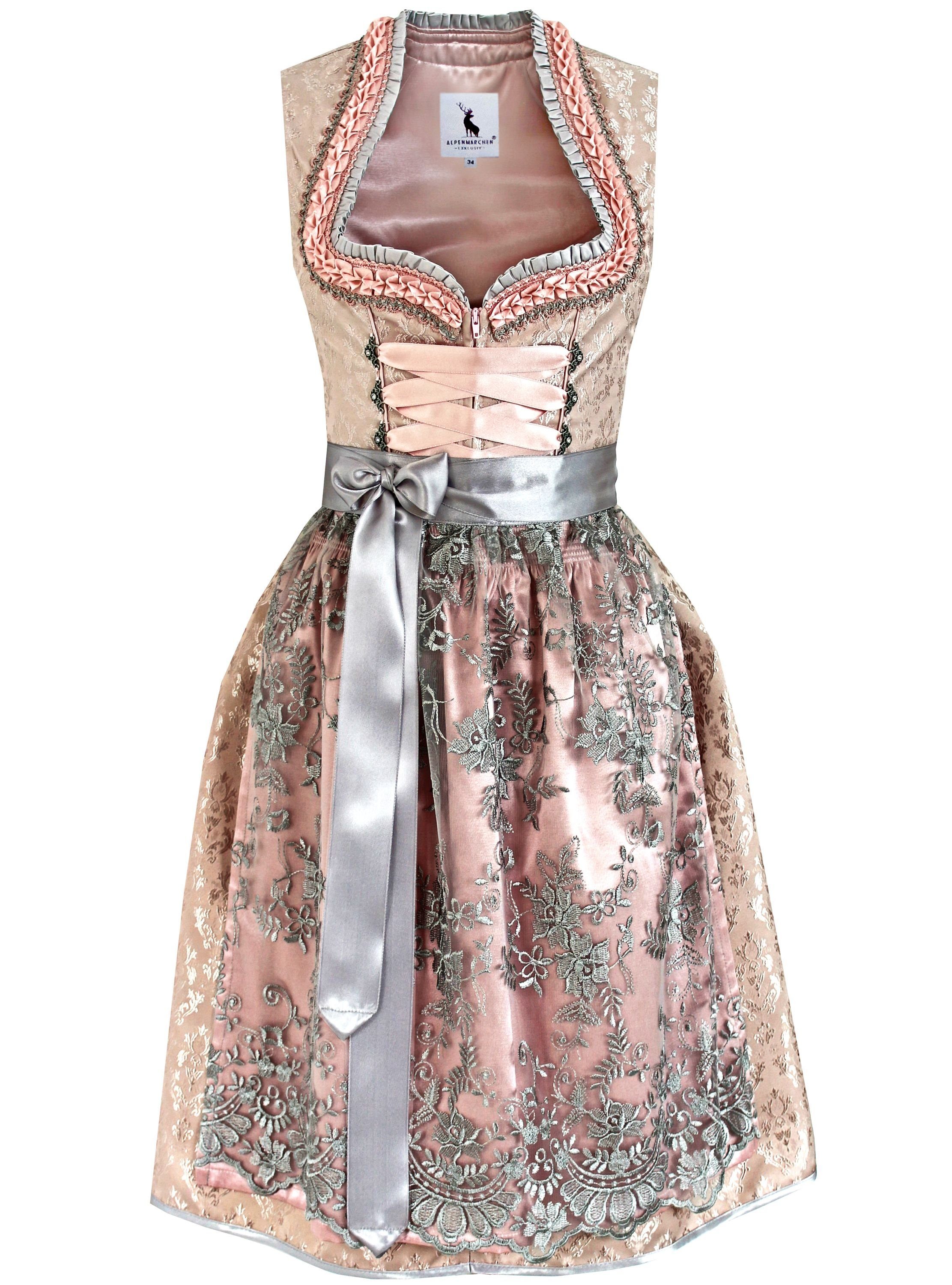 Alpenmärchen Dirndl Dirndl Annabelle in rosa günstig online kaufen