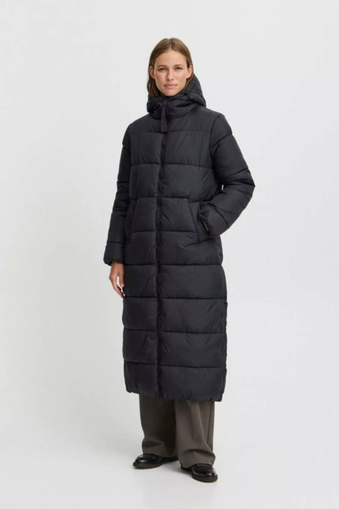 b.young Steppmantel BYBOMINA LONG COAT - gemütlicher langer Mantel günstig online kaufen