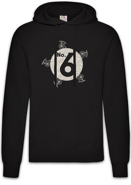 Urban Backwoods Hoodie No. 6 Herren Hoodie The Fun TV Prisoner Number Butle günstig online kaufen