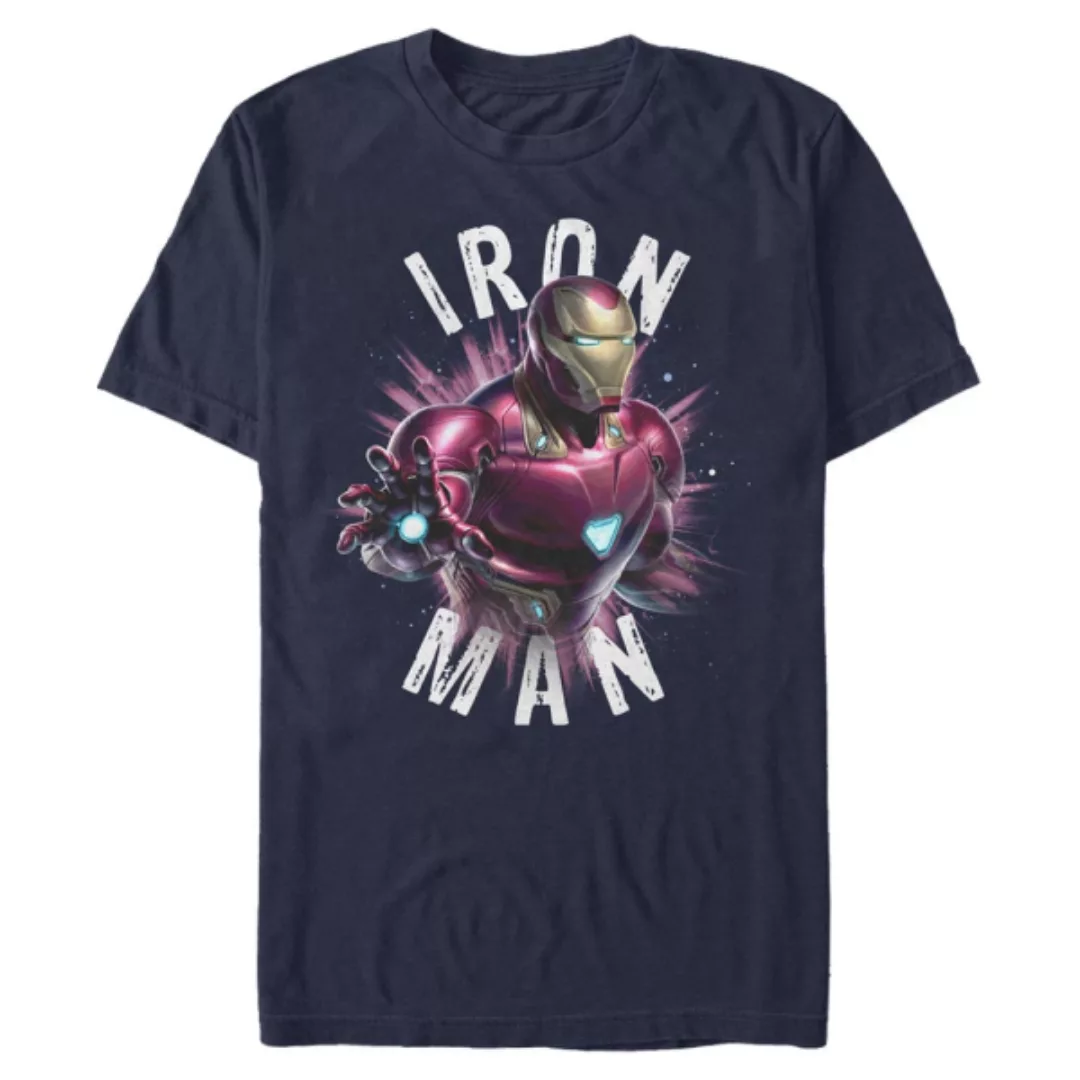 Marvel - Avengers Endgame - Iron Man Burst - Männer T-Shirt günstig online kaufen