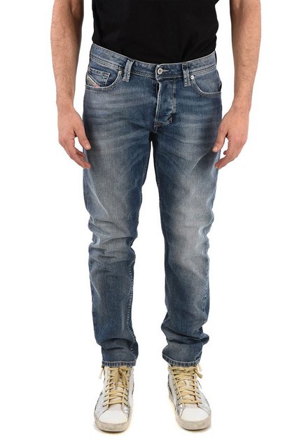 Diesel Gerade Jeans Diesel Herren Larkee-Beex 0857H Jeans Regular Tapered günstig online kaufen