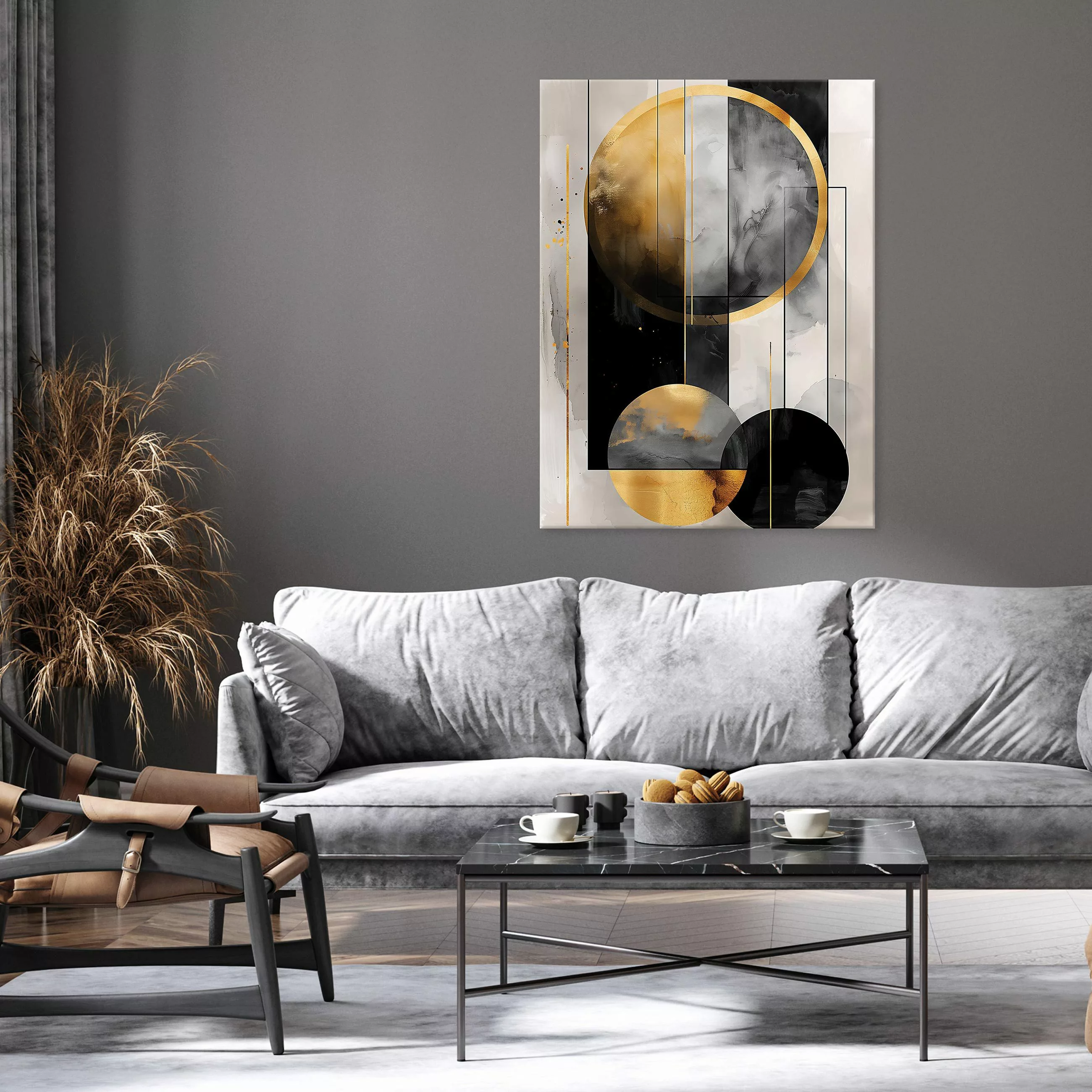 Wallarena Leinwandbild Abstrakt Glamour Art Kunst günstig online kaufen