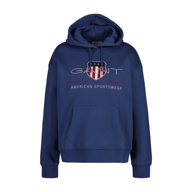 Gant Sweater Damen Sweatshirt - REGULAR ARCHIVE SHIELD HOODIE günstig online kaufen