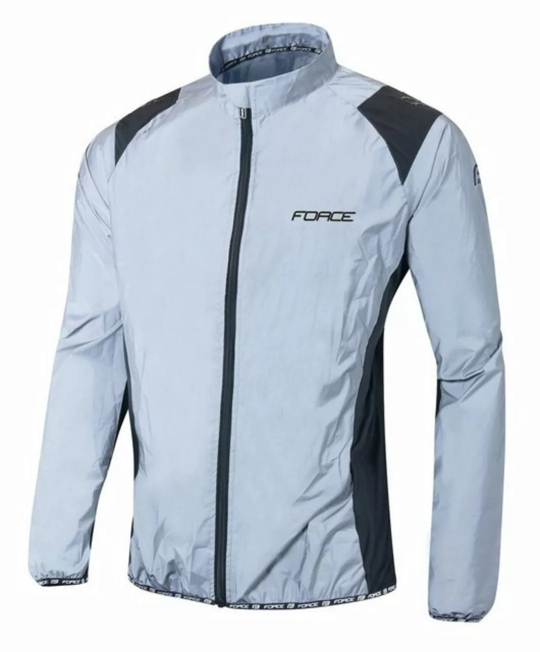 FORCE Fahrradjacke Jacke FORCE reflektierend +10 °C bis +15 °C günstig online kaufen