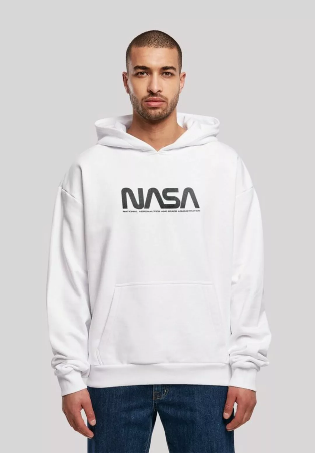 F4NT4STIC Kapuzenpullover "NASA worm", Print günstig online kaufen