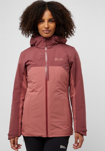 Jack Wolfskin 3-in-1-Funktionsjacke "HUNBERG 3IN1 JKT W", mit Kapuze günstig online kaufen