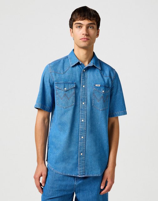 Wrangler Kurzarmhemd Western günstig online kaufen