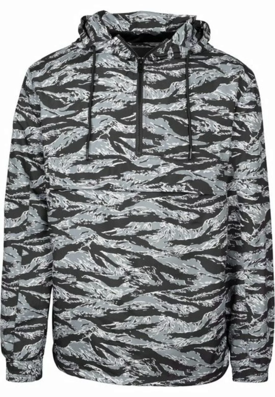 URBAN CLASSICS Allwetterjacke Urban Classics Herren Tiger Camo Pull Over (1 günstig online kaufen