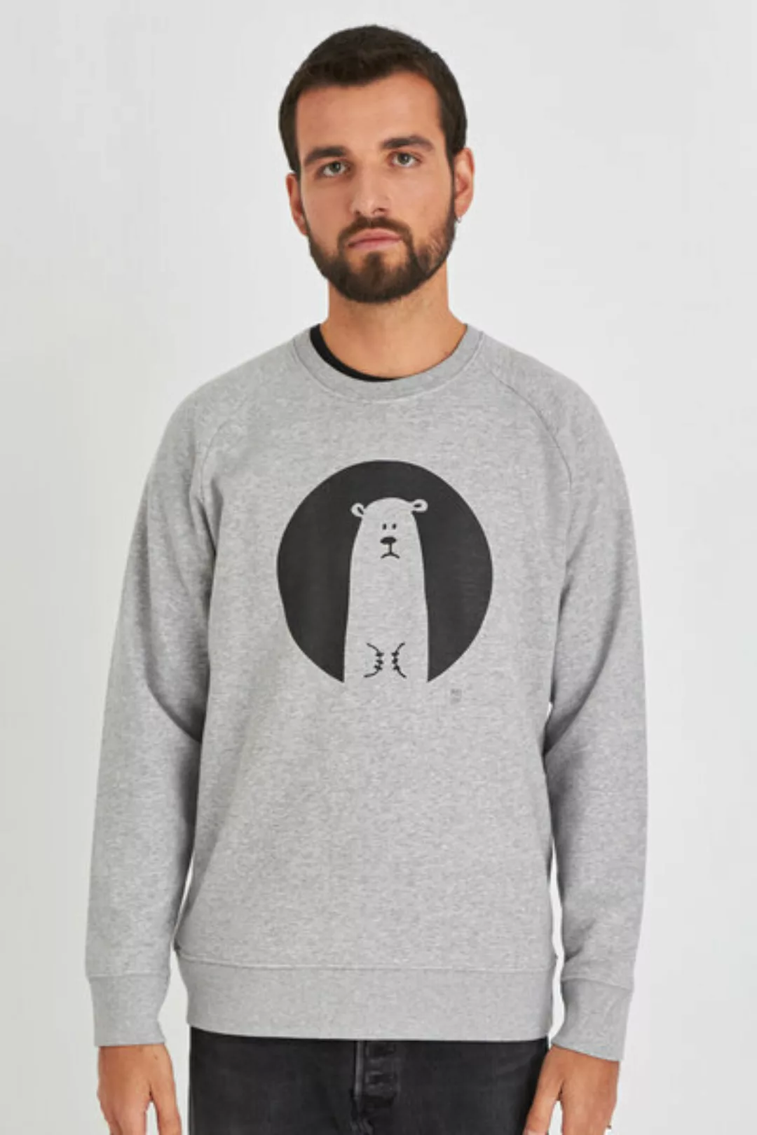 Biobaumwolle & Fair Hergestellt - Hochwertiges Sweatshirt/ Icebear günstig online kaufen