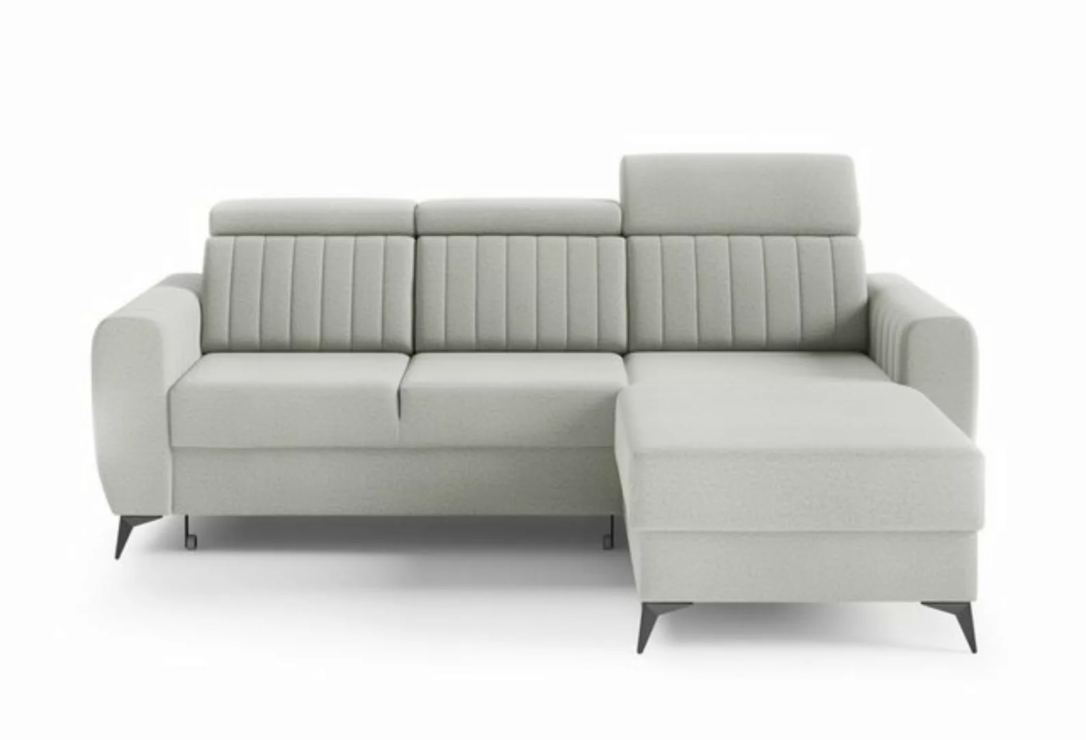 MOEBLO Ecksofa MOSTA I, Couch für Wohnzimmer, Schlafsofa Sofagarnitur Sofa günstig online kaufen