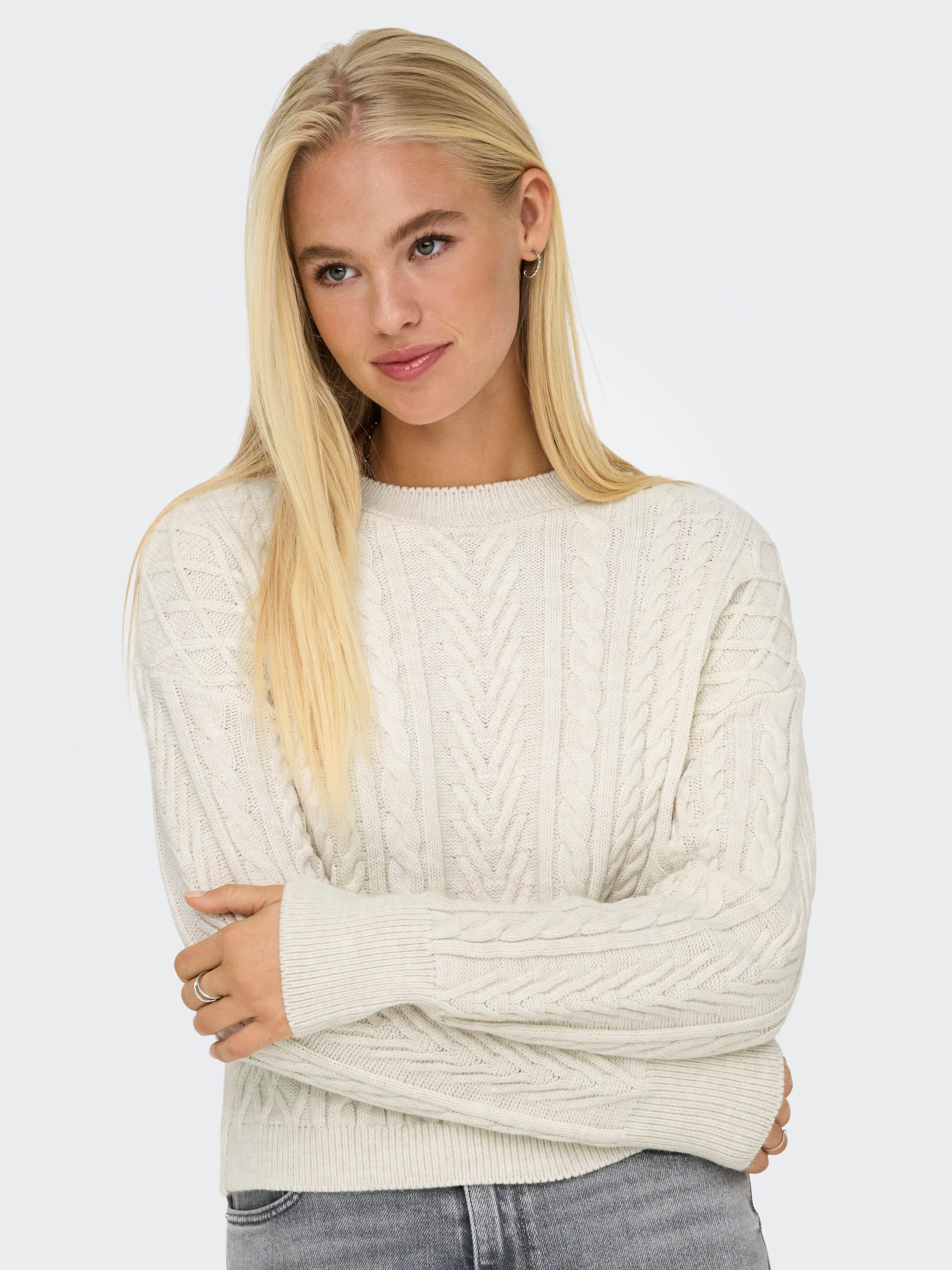 ONLY Strickpullover ONLSOFIE LS CABEL PULLOVER günstig online kaufen