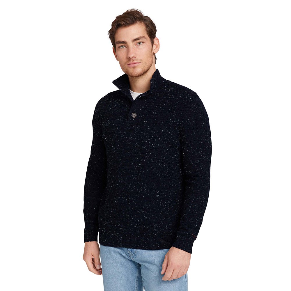 Tom Tailor 1028583 Pullover M Navy Blue Shades Nep Structure günstig online kaufen