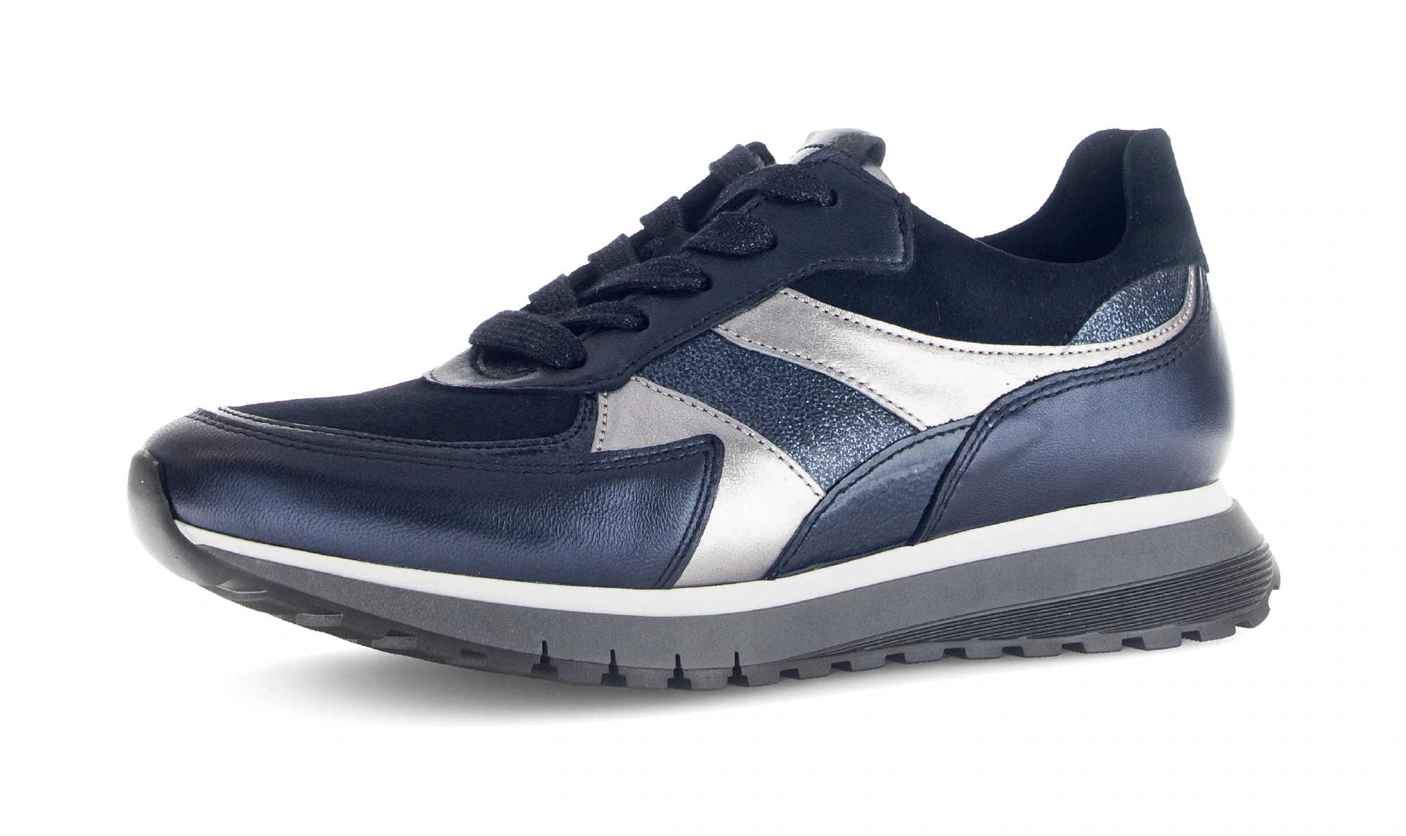 Gabor Keilsneaker "TURIN", Plateau, Schnürschuh, Komfortschuh in H-Weite (= günstig online kaufen