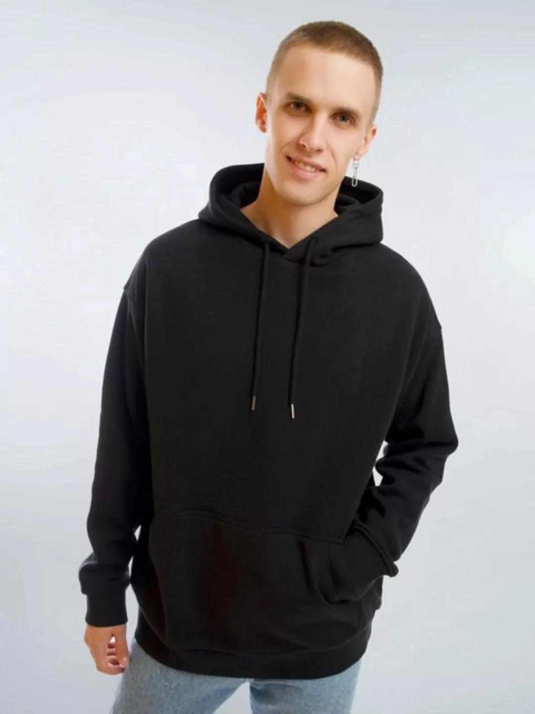 HONEST BASICS Hoodie extra dick aus gebürsteter Bio-Baumwolle günstig online kaufen