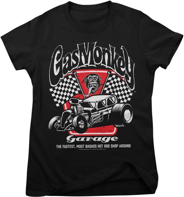 Gas Monkey Garage T-Shirt Badass Girly Tee günstig online kaufen