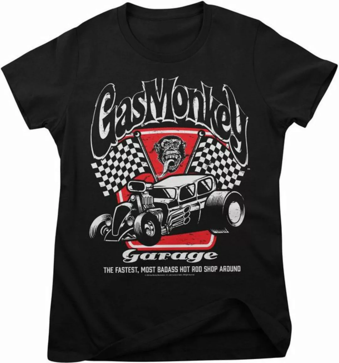 Gas Monkey Garage T-Shirt Badass Girly Tee günstig online kaufen